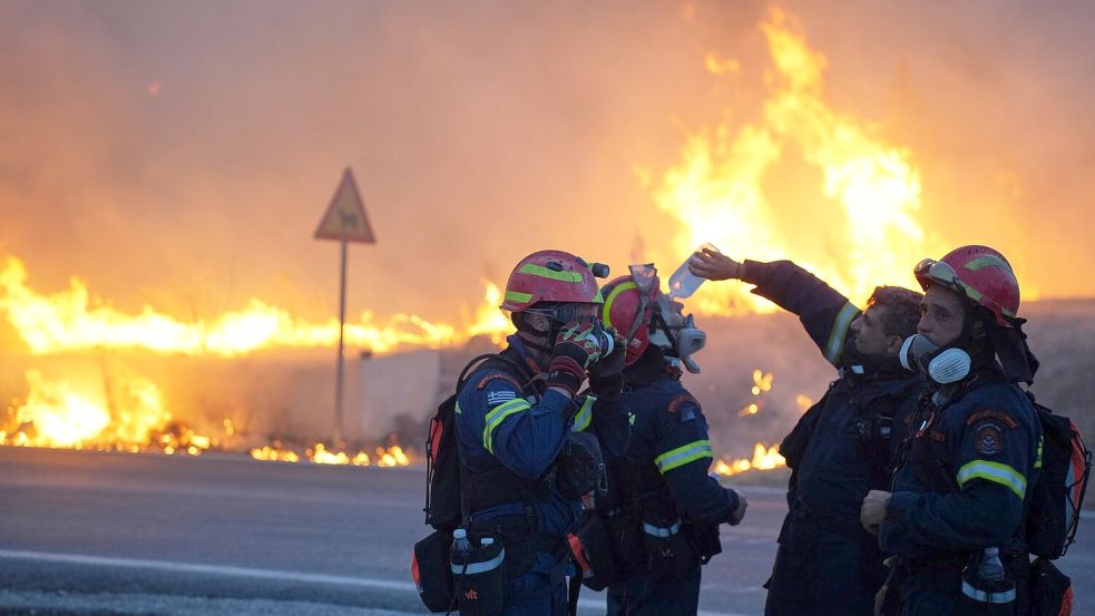 Nach den verheerenden Bränden der vergangenen Jahre ist Griechenland besser gewappnet. (Archivbild) Foto: Pantelis Fykaris/Politischios.gr