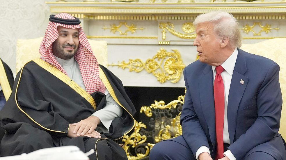 Neben den USA führte Saudi-Arabien auch Gespräche mit China und Russland. (Archivbild) Foto: Evan Vucci/AP/dpa