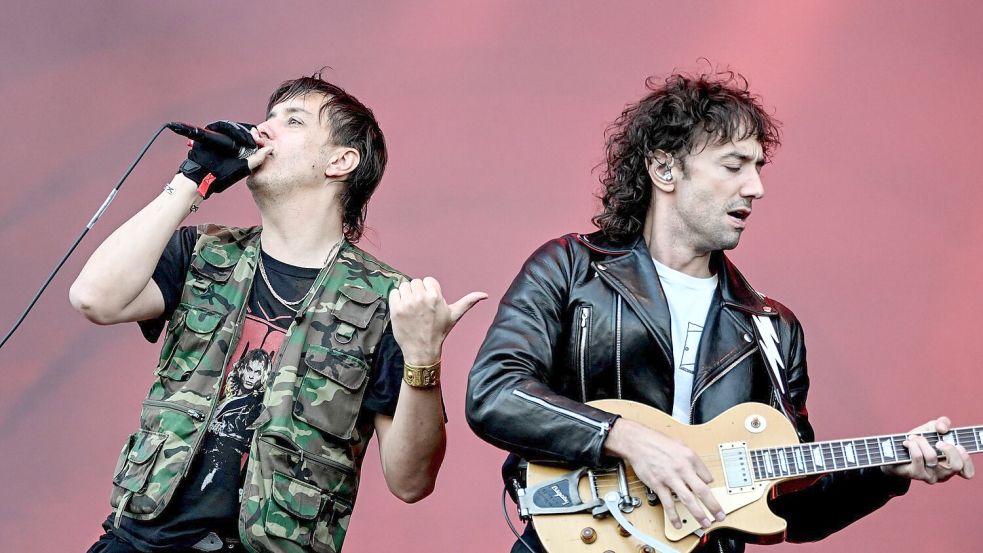 Haben ihr siebtes Album veröffentlicht: The Strokes. (Archivbild) Foto: Britta Pedersen