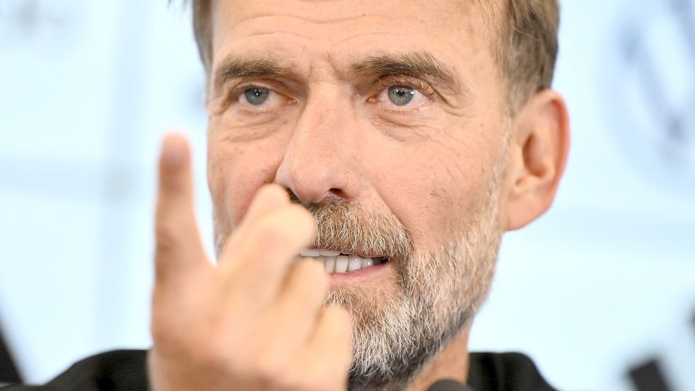Jürgen Klopp fordert Gefolgschaft - und zwar von allen. Foto: Florian Wiegand/dpa