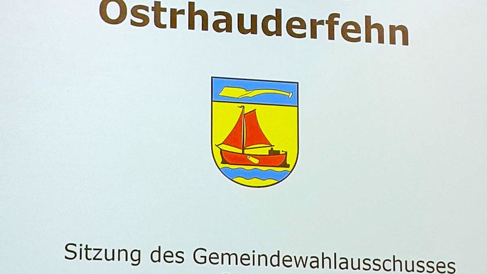 Am 21. Juli war die Sitzung des Gemeindewahlausschusses in Ostrhauderfehn. Foto: Horst Kruse