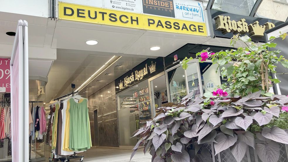 In der Nähe der Deutsch Passage soll der Mann überfallen worden sein. Foto: Anneke Stölting