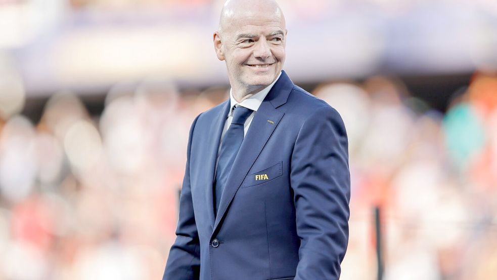 Für FIFA-Präsident Gianni Infantino steht offensichtlich der Profit im Vordergrund – das wird dem Fußball nicht gerecht. Foto: IMAGO/Heuler Andley / DiaEsportivo