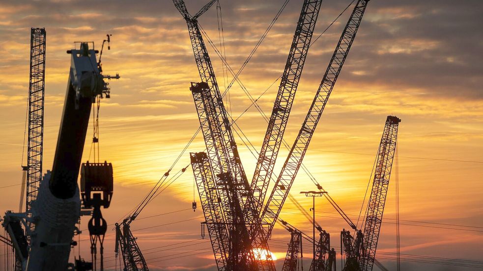 Hoffnungsschimmer für die deutsche Wirtschaft: Inmitten aller Krisen erwarten Volkswirte ein Mini-Wachstum im zweiten Quartal. (Symbolbild) Foto: Thomas Warnack/dpa