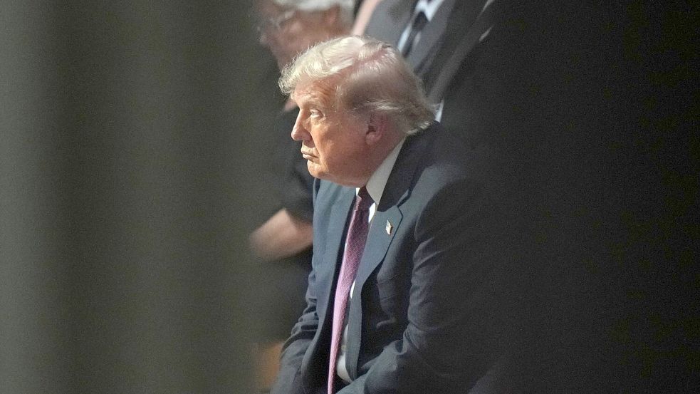 Verliert mit Graham einen langjährigen Verbündeten: US-Präsident Trump Foto: Alex Brandon