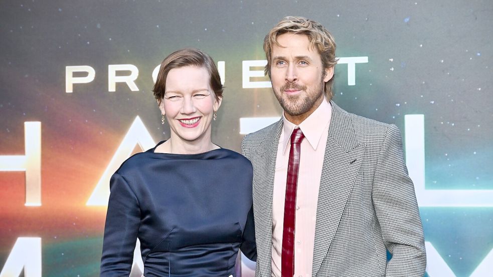 Sandra Hüller und Ryan Gosling überzeugen in „Der Astronaut - Project Hail Mary“. (Archivbild) Foto: Evan Agostini/Invision/dpa