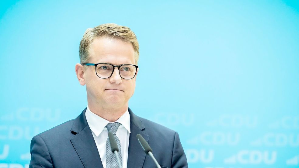 CDU-Generalsekretär Carsten Linnemann wird Minister. (Archivbild) Foto: Christoph Soeder/dpa