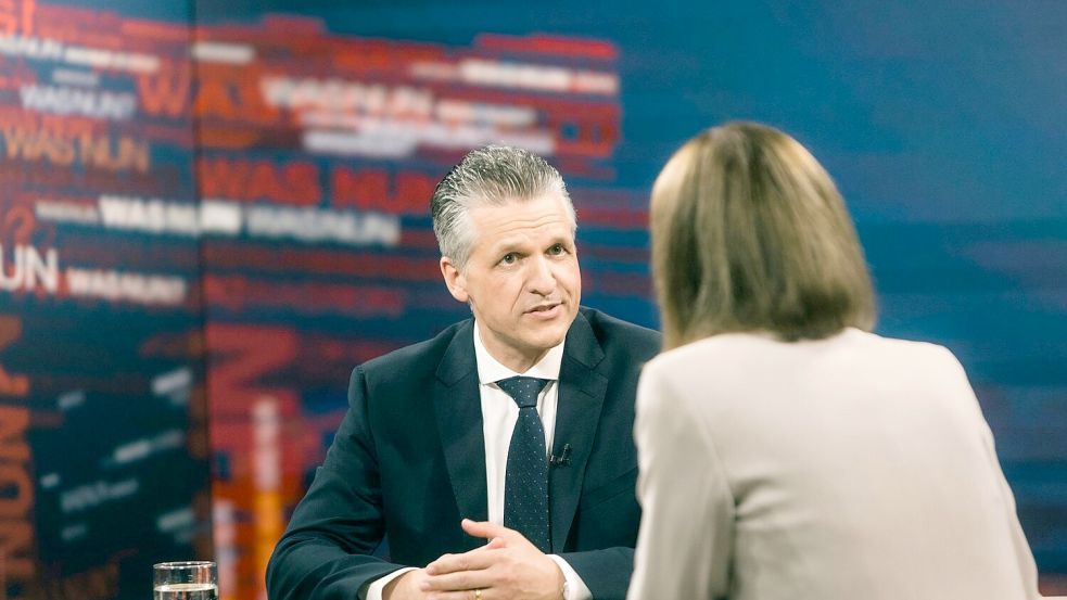 Der neue Unionsfraktionschef Thorsten Frei sieht keinen Autoritätsverlust bei Merz. Foto: Thomas Kierok