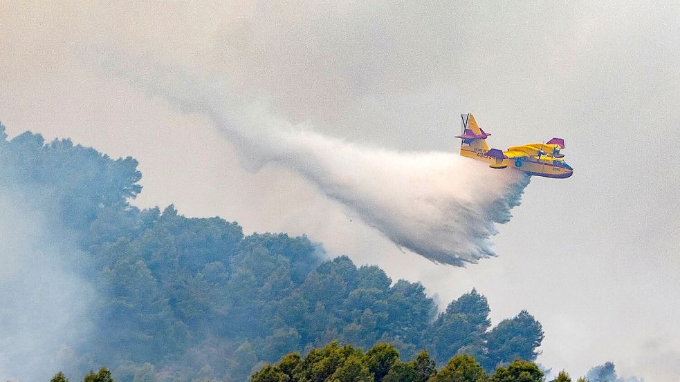 Mehr Feuerwehr und mehr Löschflugzeuge können nicht allein die Lösung sein, meinen Fachleute. Foto: Ángel Sánchez/EUROPA PRESS/dpa