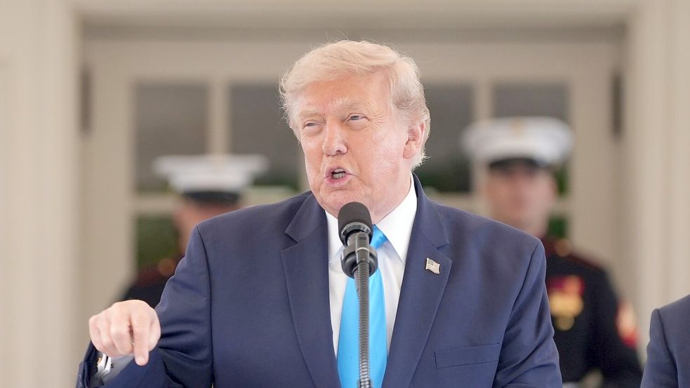Der Friedensrat soll nach Darstellung von US-Präsident Trump die „vollständige Entwaffnung“ der Hamas vereinbart haben. Foto: Alex Brandon