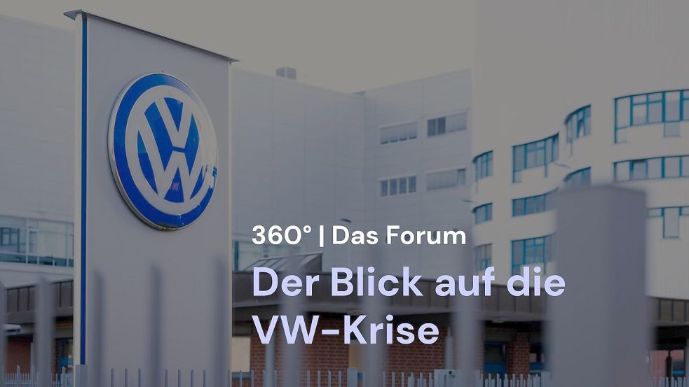 Steuergeld für Rüstung: Um das bedrohte VW-Werk in Osnabrück zu retten, steht eine Beteiligung des Landes Niedersachsen im Raum. Zwischen starker moralischer Empörung und dem Ruf nach militärischer Sicherheit – so unterschiedlich bewerten die Leser diesen Schritt. Foto: IMAGO/Swaantje Hehmann und noz