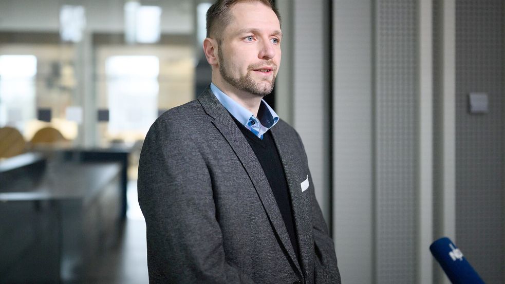 Darf wegen seiner zweifelhaften Verfassungstreue nicht zur Kommunalwahl antreten: AfD-LAndtagsabgeorndter Stephan Bothe. Foto: Julian Stratenschulte