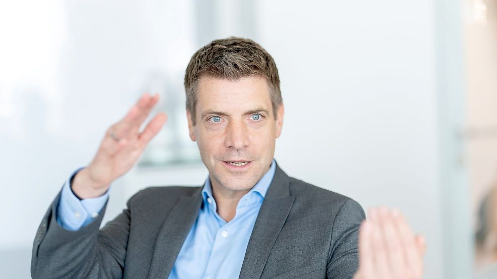 ING-Deutschland-Chef Lars Stoy sieht die Frühstartrente als Chance, dass die Aktienkultur in Deutschland einen Schub bekommt: „Das Beste, was dem Land in Sachen Altersvorsorge passieren könnte, ist, dass sich eine Bewegung in Gang setzt.“ (Foto vom 28.07.2026) Foto: Andreas Arnold