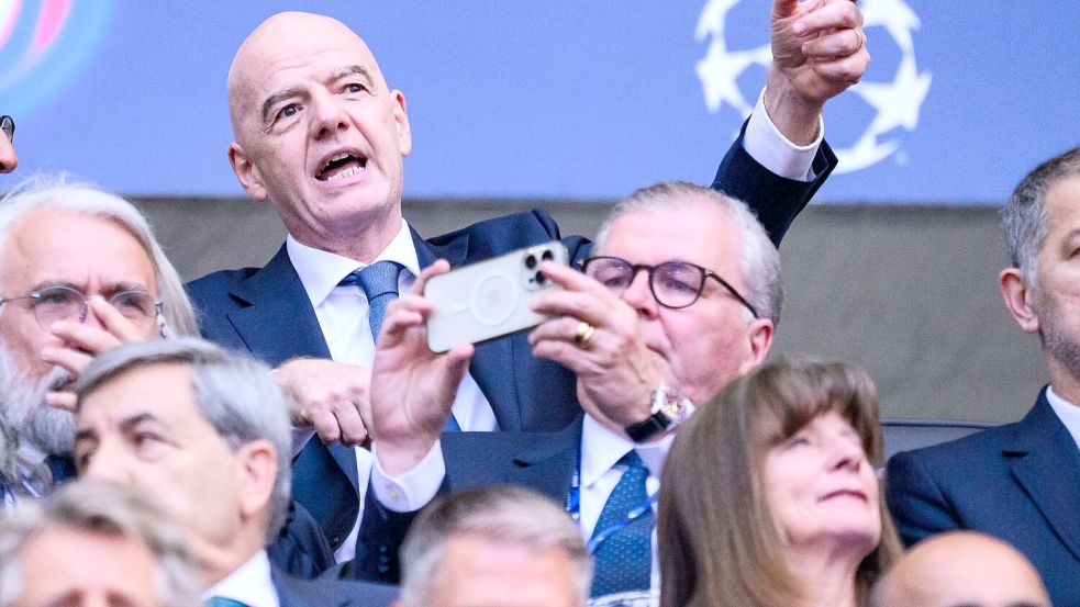 Wie geschwächt ist FIFA-Boss Gianni Infantino? (Archivbild) Foto: Tom Weller