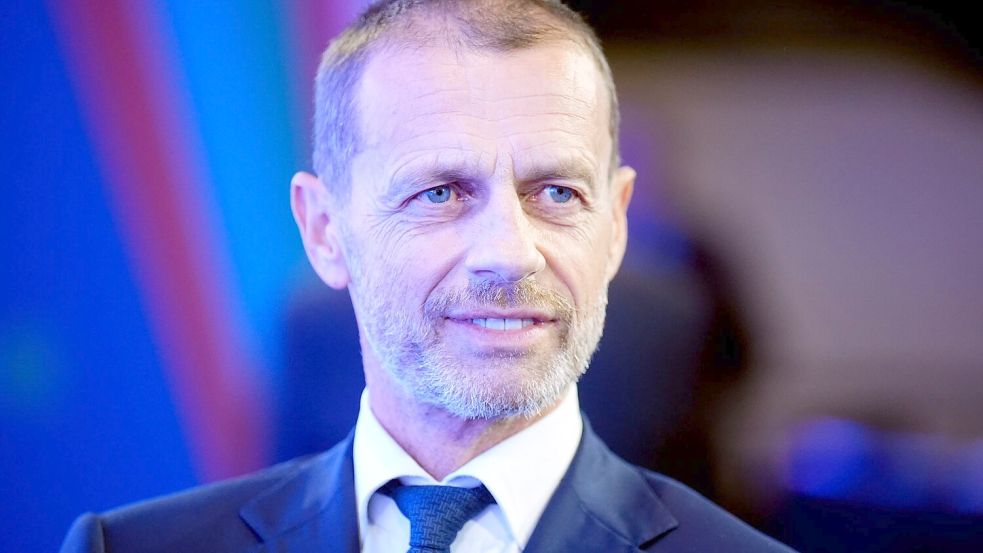 Aleksander Ceferin gibt sich gerne als Gegenentwurf zu Gianni Infantino. (Archivbild) Foto: James Manning