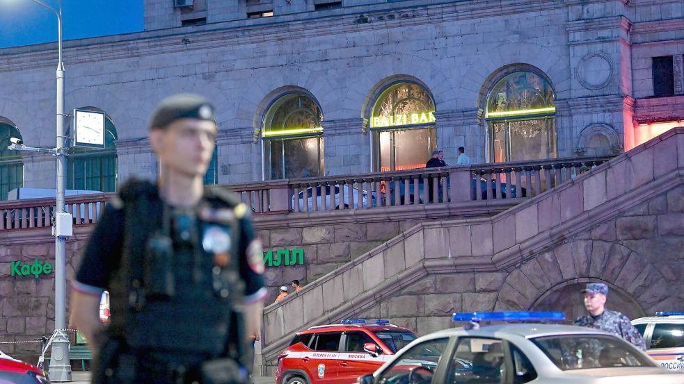 Mehrere Menschen kamen bei einer Explosion in Moskau ums Leben. Foto: Feng Kaihua/XinHua/dpa