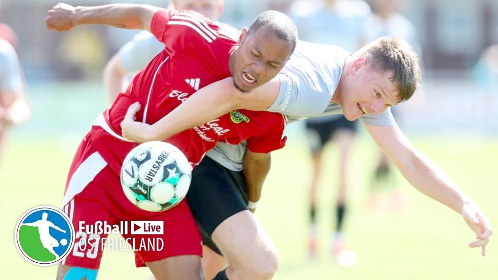 Der TuS Pewsum spielte zum Landesliga-Start gegen den VfL Wildeshausen. Foto: Jens Doden/Emden