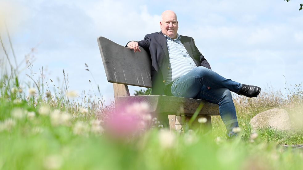 Claus-Peter Horst ist in der Stadt Leer der einzige Bürgermeisterkandidat. Foto: Privat