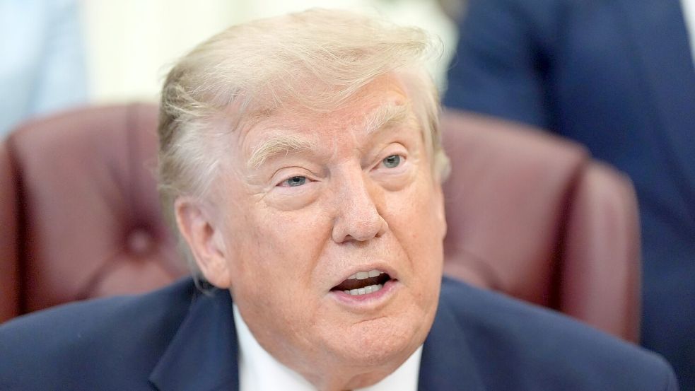 Trump spricht von einer „letzten Chance“ für den Iran. Foto: Alex Brandon