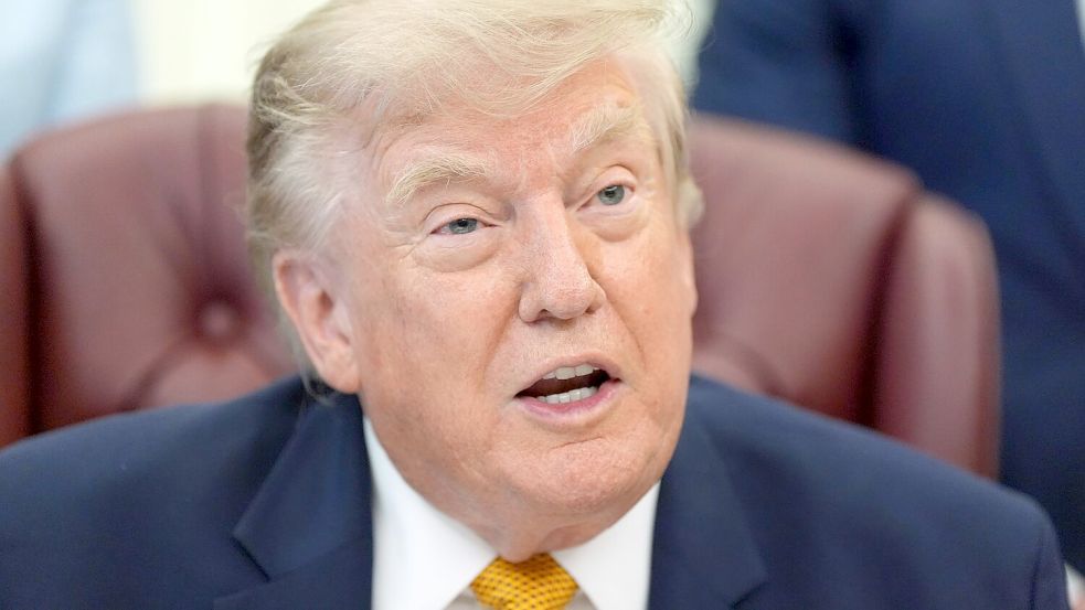 Trump spricht von einer „letzten Chance“ für den Iran. Foto: Alex Brandon