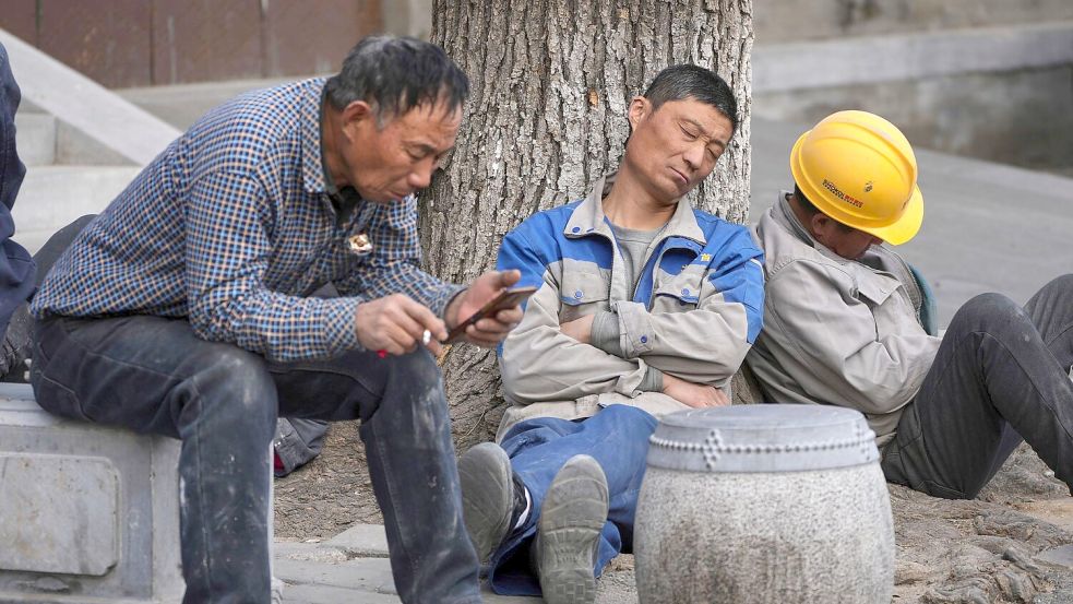 Das Baugewerbe war lange ein wichtiger Antreiber für Chinas Konjunktur. (Symbolbild) Foto: Andy Wong/AP/dpa