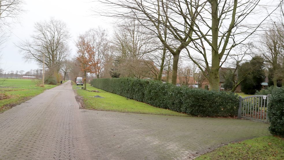 In diesem Bereich in Harkebrügge passierte am 7. Dezember 2024 der schwere Jagdunfall. Foto: Archiv/Hans Passmann