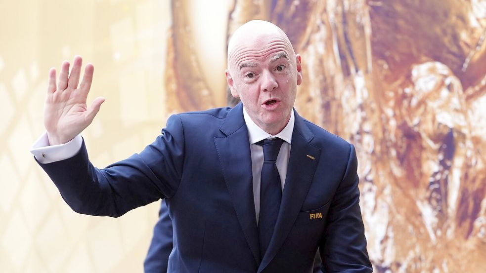 Gianni Infantino steht massiv unter Druck. (Archivbild) Foto: Bradley Collyer