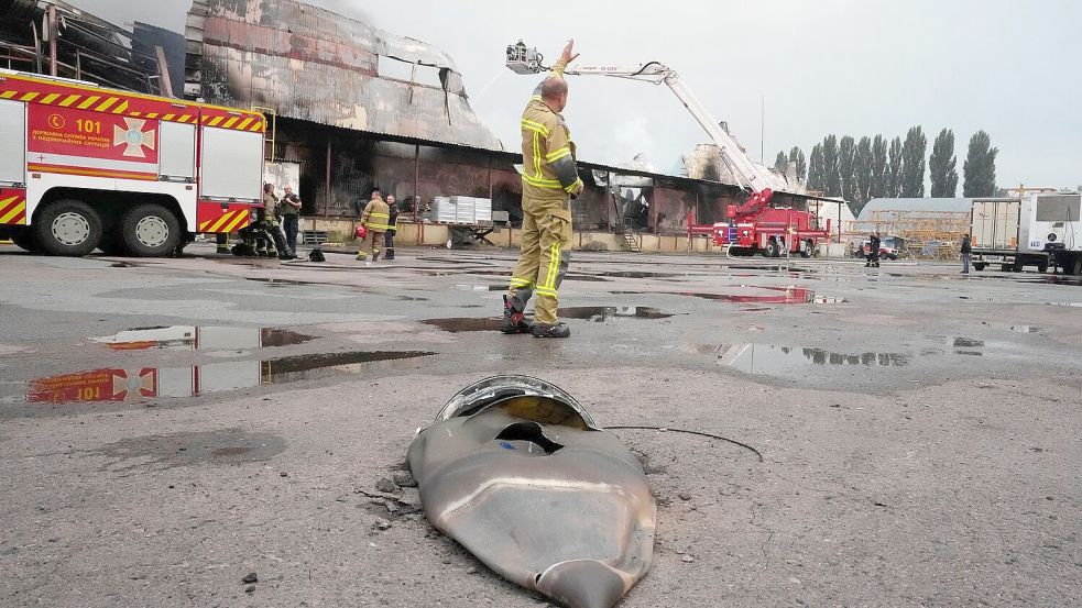 In Verteilzentren der Supermarktkette Silpo wurden sechs Menschen getötet. Foto: Efrem Lukatsky