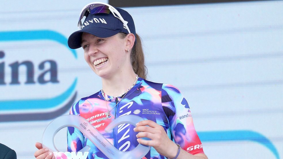 Antonia Niedermaier hat das Podium bei der Tour de France der Frauen im Visier. (Archivbild) Foto: Davide Spada