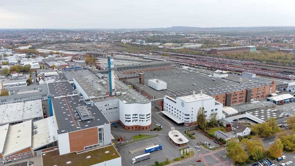 Blick auf das VW-Werk in Osnabrück. Foto: René Schröder