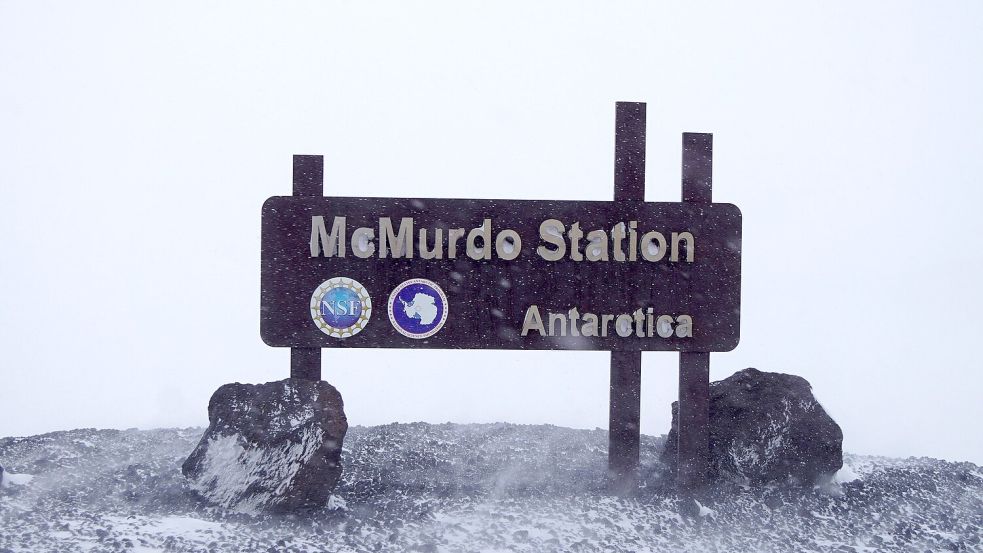 Die McMurdo-Station ist die größte Forschungsstation in der Antarktis. Foto: Uncredited