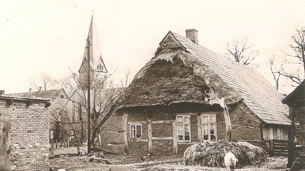 Ein Foto vom Hof Preuth-Annen um 1876. Foto: Sammlung Pille