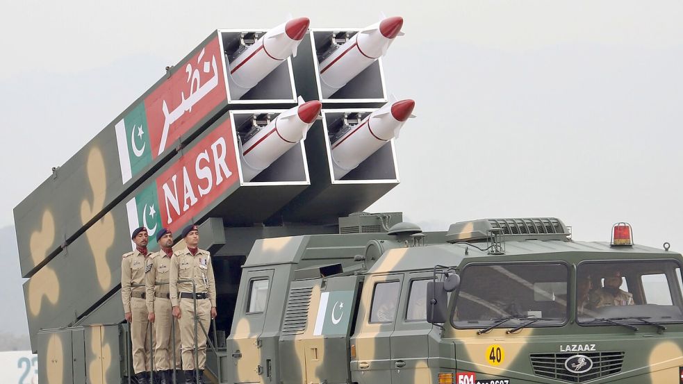 Das Militär der Atommacht Pakistan gilt als kampferprobt. (Symbolbild) Foto: Uncredited/AP/dpa