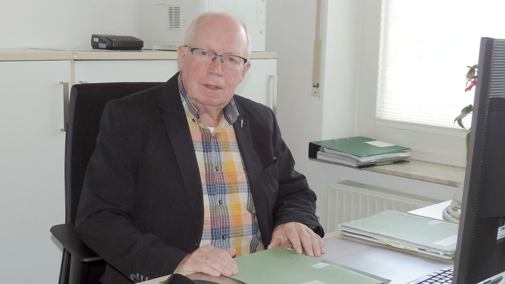 Alfred Weber wird den Posten des 1. Vorsitzenden beim Touristik Uplengen e.V. räumen. Foto: privat