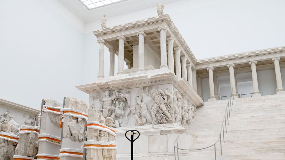 Der erste Teil des Pergamonmuseums soll nächsten Sommer wieder öffnen. (Archivbild) Foto: Markus Lenhardt