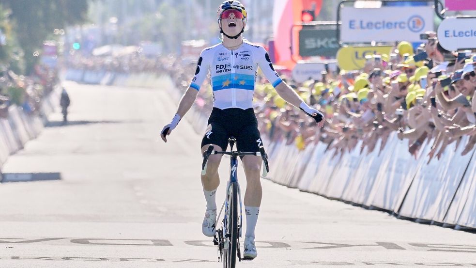 Demi Vollering hat zum zweiten Mal die Tour de France der Frauen gewonnen. Foto: Philippe Magoni