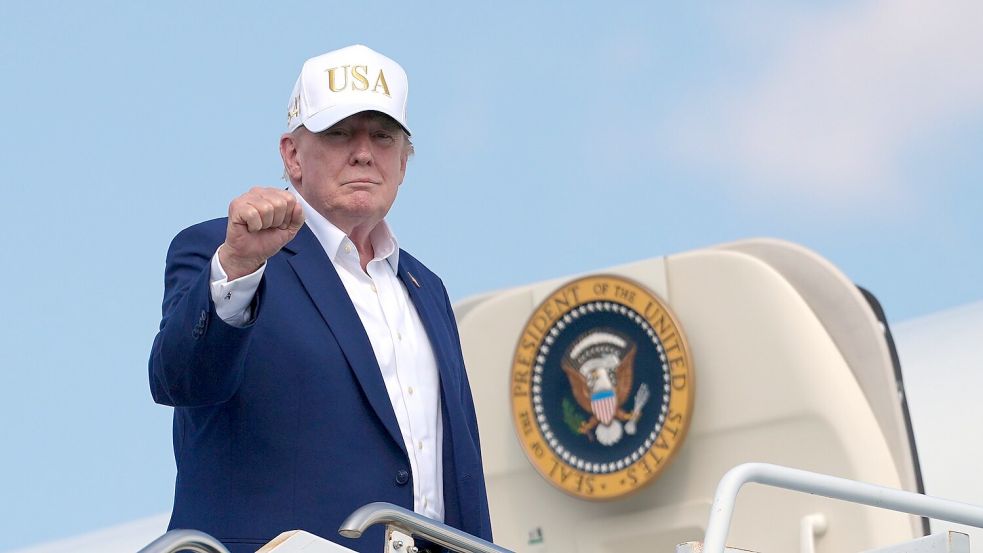 Trump vergleicht das diplomatische Tauziehen mit dem Iran mit einem Schachspiel. Foto: Julia Demaree Nikhinson
