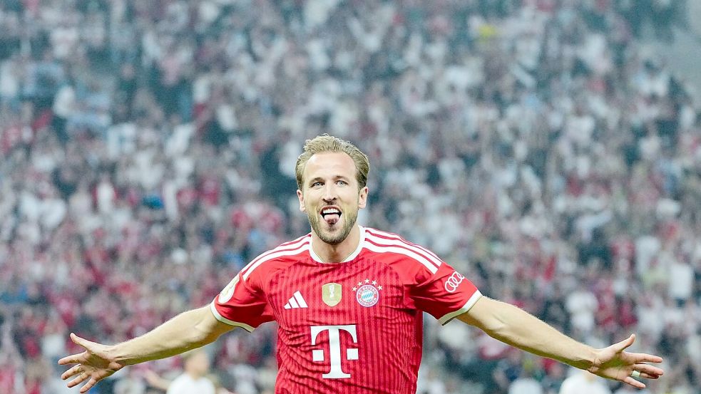 Harry Kane wird für seinen Torinstinkt ausgezeichnet. (Archivbild) Foto: Michael Kappeler/dpa