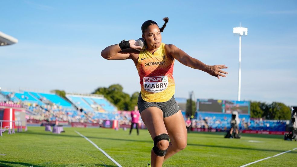 Holte wie vor zwei Jahren EM-Bronze: Yemisi Mabry. Foto: Matthias Schrader