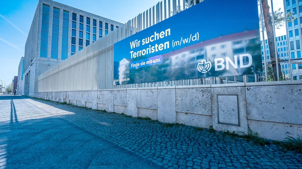Zentrale des Bundesnachrichtendienstes Foto: dpa/Michael Kappeler