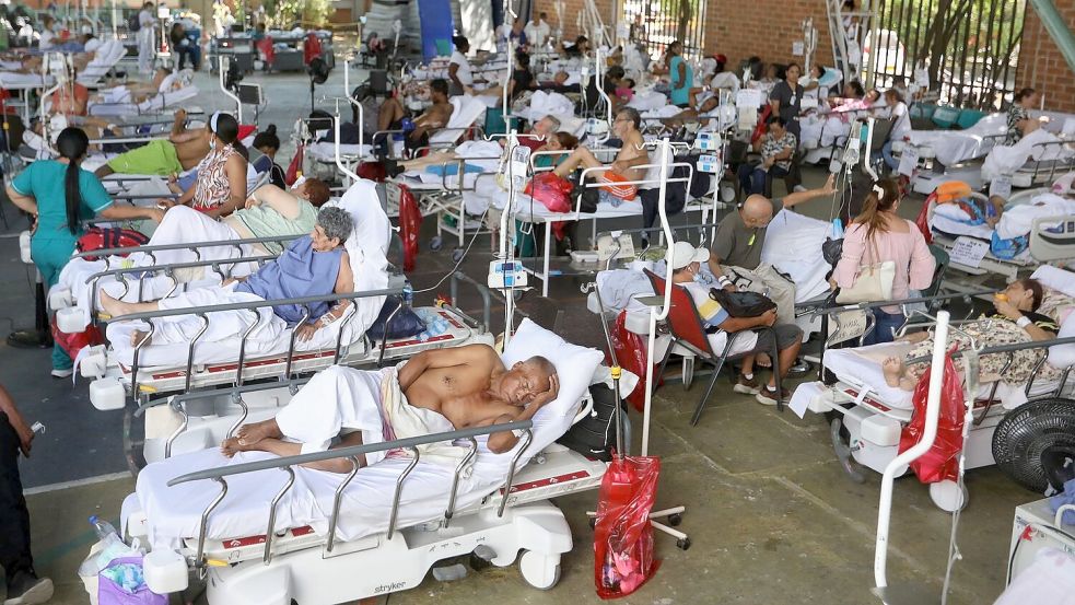 Rund 3.500 Menschen wurden verletzt. Foto: Santiago Saldarriaga