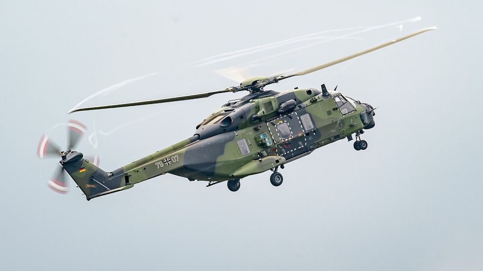 Transporthubschrauber der Bundeswehr vom Typ NH-90 Foto: Philipp Schulze
