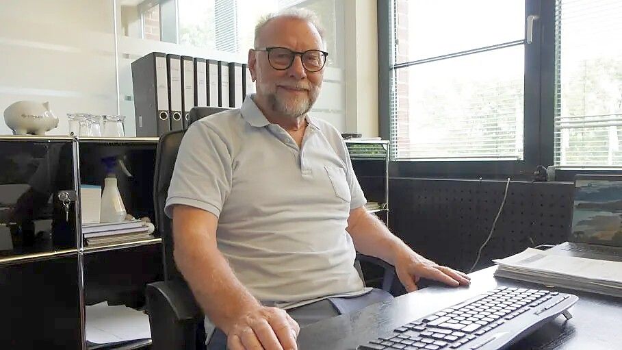 Für seinen Einsatz als Unternehmer, aber auch im sozialen Bereich, wurde Ludwig Jansen das Bundesverdienstkreuz verliehen.Foto: Mirco Moormann