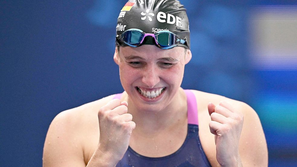 Bei Angelina Köhler herrschte pure Freude. Foto: Sebastien Bozon/AFP/dpa