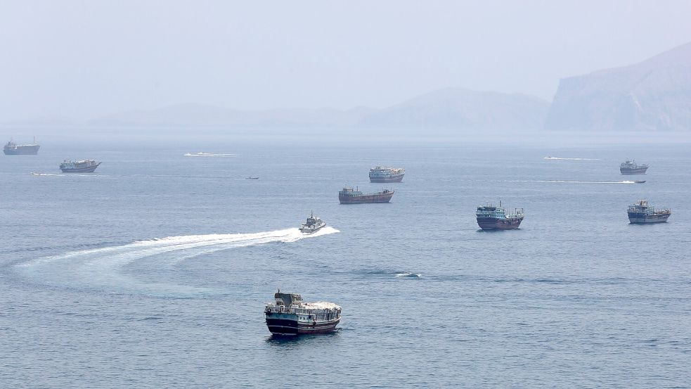 Oman und Iran verhandeln über Schifffahrt in der Meerenge. (Archivbild) Foto: Wen Xinnian/Xinhua/dpa