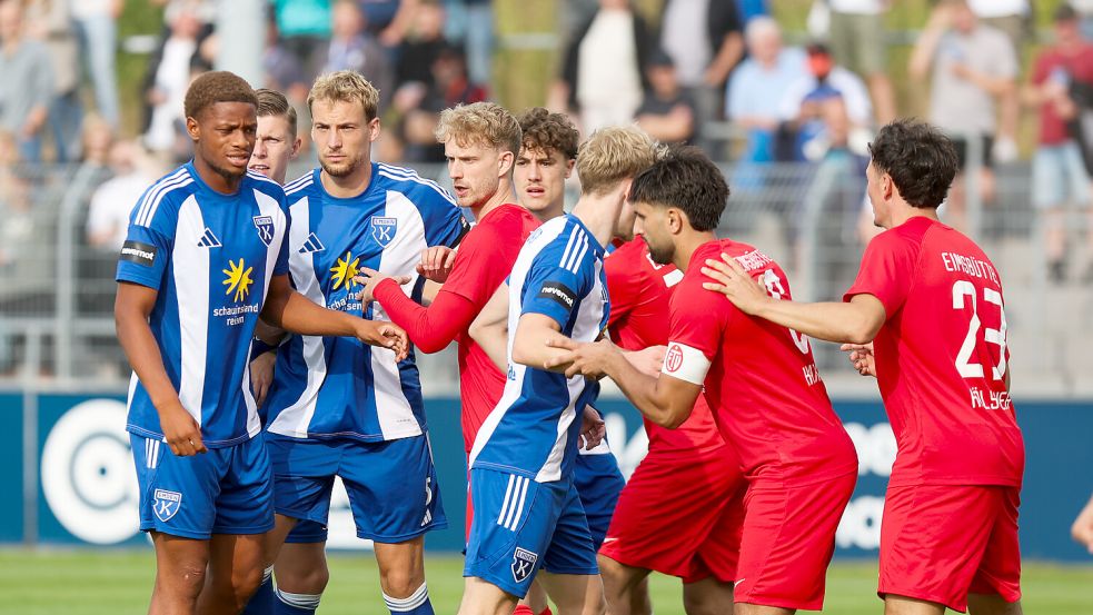Kickers Emden trifft im Heimspiel auf den Eimsbütteler TV. Foto: Jens Doden/Emden