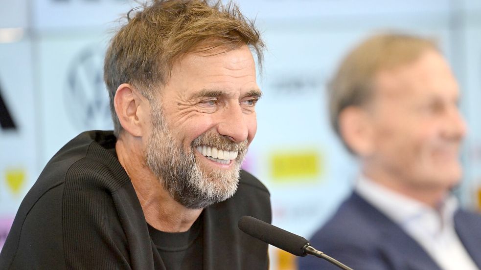 Jürgen Klopp trat nun auch offiziell sein Amt als Bundestrainer an. (Archivbild) Foto: Florian Wiegand/dpa