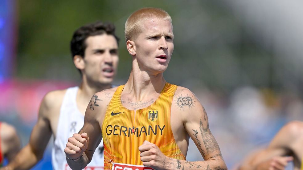Robert Farken hatte den Titel vor dem EM-Finale als Ziel ausgegeben. Foto: Sven Hoppe