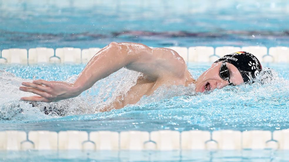 Johannes Liebmann ist über 400 Meter Freistil ausgeschieden. Foto: Emma Da Silva