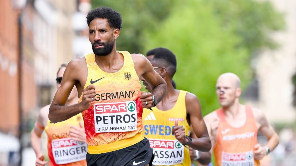 Amanal Petros ist der neue Marathon-König Europas. Foto: Sven Hoppe